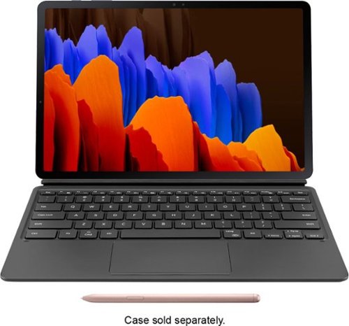 Samsung - Geek Squad Refurbished Good - Galaxy Tab S7 Plus - 12.4” - 512GB - With S Pen - Wi-Fi - Mystic Bronze
