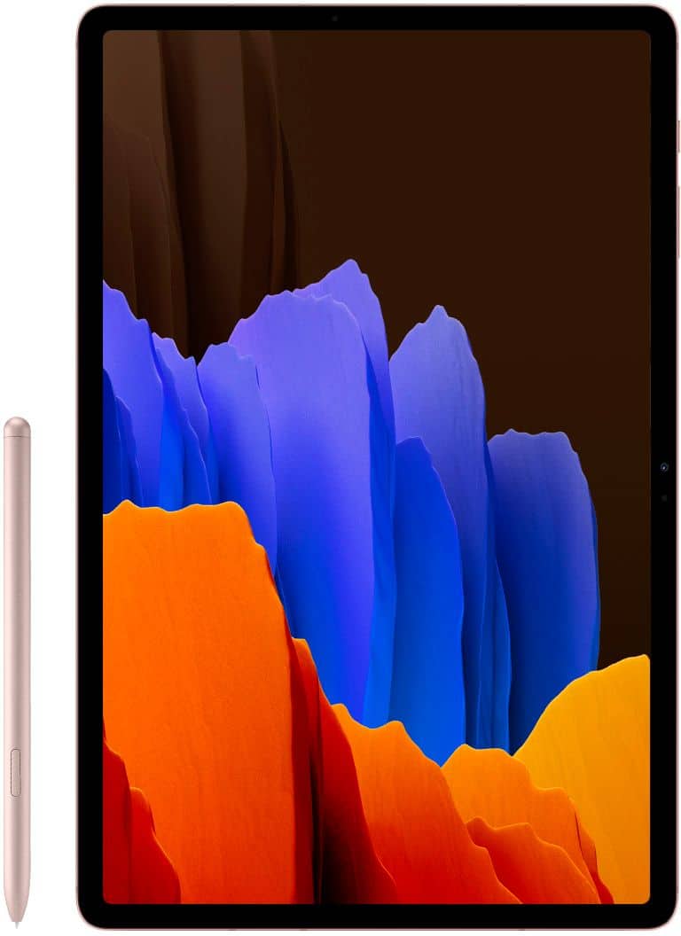 Samsung - Geek Squad Refurbished Good - Galaxy Tab S7 Plus - 12.4” - 512GB - With S Pen - Wi-Fi - Mystic Bronze