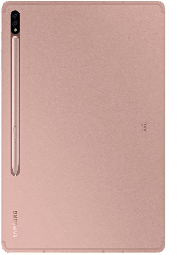 Samsung - Geek Squad Refurbished Good - Galaxy Tab S7 Plus - 12.4” - 512GB - With S Pen - Wi-Fi - Mystic Bronze