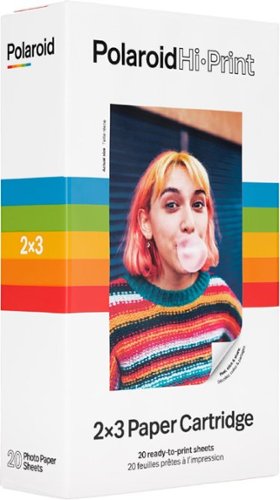 Polaroid - Hi·Print 2x3 Paper Cartridge - 20 Sheets - White