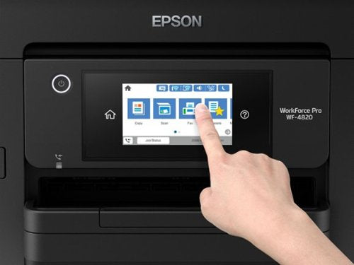 Epson - WorkForce Pro WF-4820 Wireless All-in-One Inkjet Printer - Black