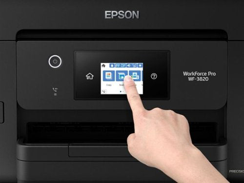 Epson - WorkForce Pro WF-3820 Wireless All-in-One Inkjet Printer - Black