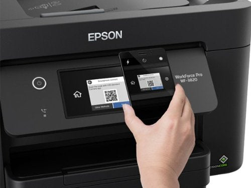 Epson - WorkForce Pro WF-3820 Wireless All-in-One Inkjet Printer - Black