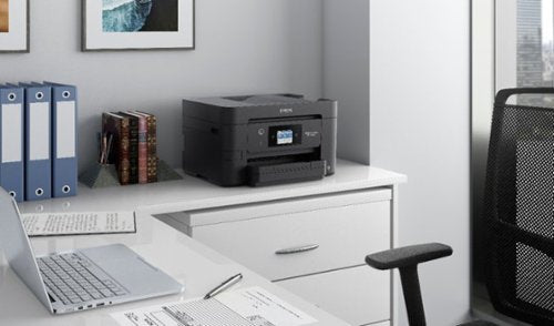 Epson - WorkForce Pro WF-3820 Wireless All-in-One Inkjet Printer - Black