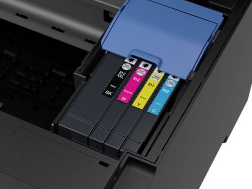 Epson - WorkForce Pro WF-7840 Wireless Wide-format All-in-One Inkjet Printer - Black