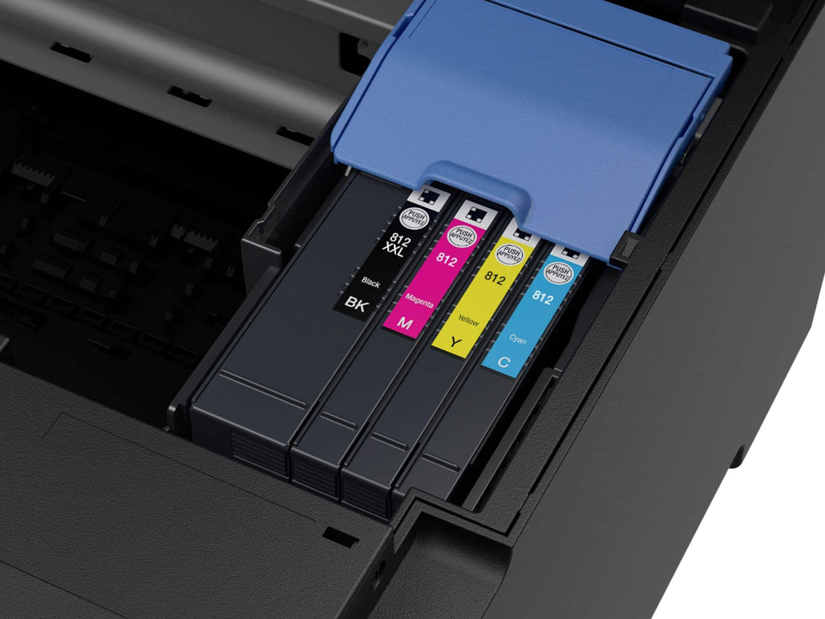 Epson - WorkForce Pro WF-7840 Wireless Wide-format All-in-One Inkjet Printer - Black