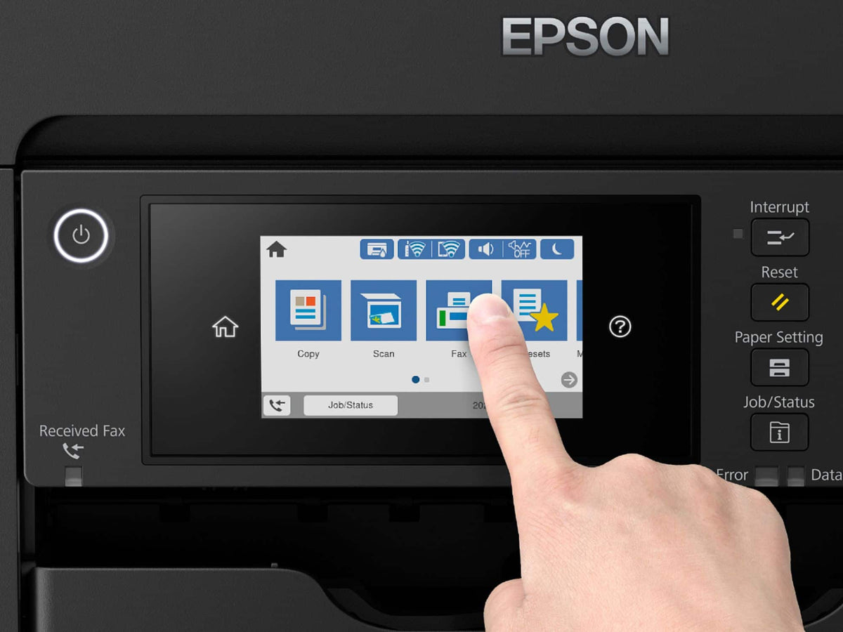 Epson - WorkForce Pro WF-7840 Wireless Wide-format All-in-One Inkjet Printer - Black