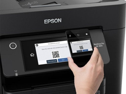 Epson - WorkForce Pro WF-4830 Wireless All-in-One Inkjet Printer - Black