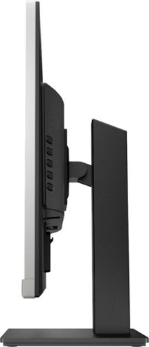 HP - 27" IPS LED QHD Monitor with Adjustable Height (HDMI, VGA) - Silver & Black