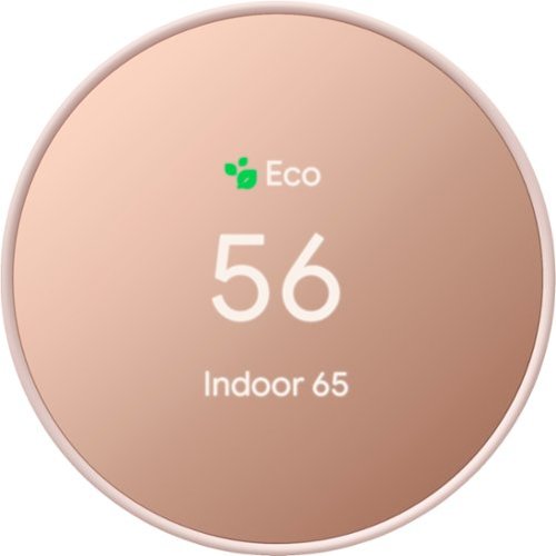 Google - Nest Thermostat - Programmable Wi-Fi Smart Thermostat - Sand