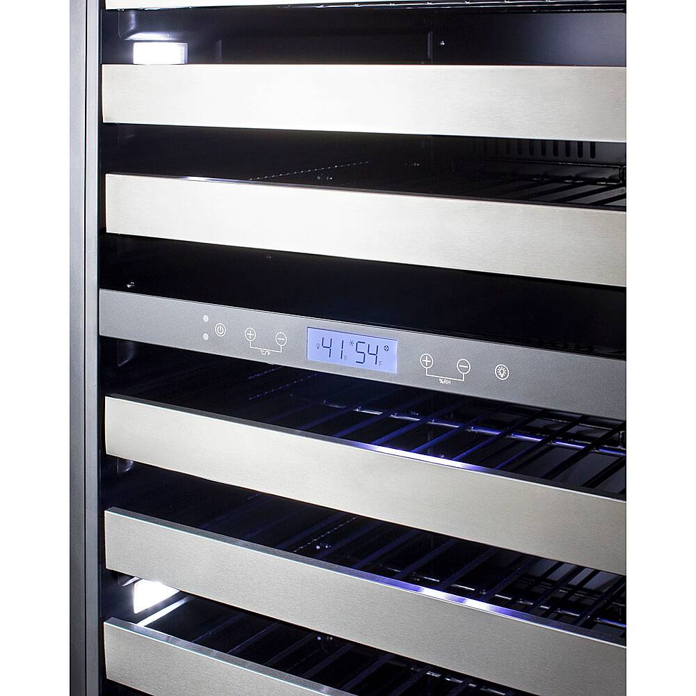 Summit Appliance - LWC2Z195 Dual Zone Commercial Wine Cellar - Black