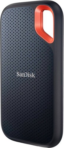SANDISK - Extreme Portable 1TB External USB-C NVMe SSD - Black