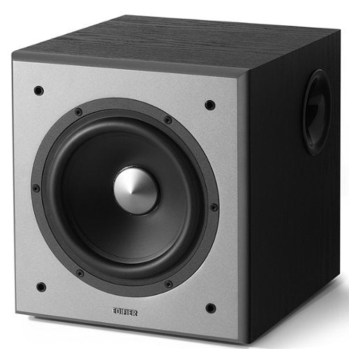 Edifier - T5 Powered Subwoofer - 70W RMS Active Woofer with 8 Inch Driver & Low Pass Filter - Black