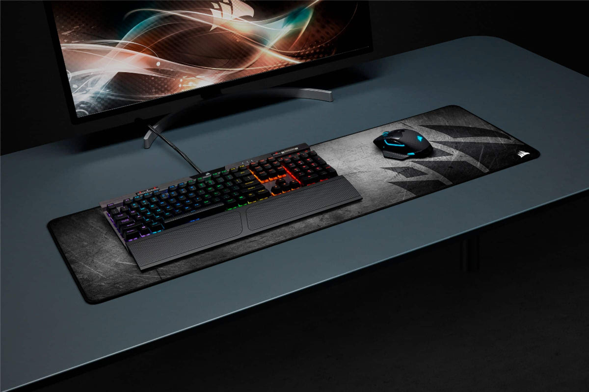 CORSAIR - MM300 PRO Gaming Mouse Pad with Premium Spill-Proof Cloth - Extended - Black