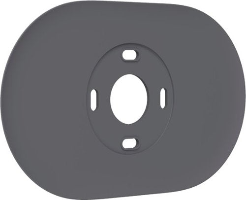Google - Nest Thermostat Trim Kit - Charcoal