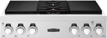 SKS - 36" Dual-Fuel Pro Rangetop with Sous Vide and Induction - Stainless Steel