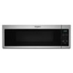 Whirlpool - 1.1 Cu. Ft. Low Profile Over-the-Range Microwave Hood with 2-Speed Vent - Stainless Steel
