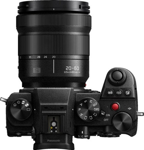 Panasonic - LUMIX S5 Mirrorless Full Frame Camera Body with 20-60mm F3.5-5.6 Lens - DC-S5KK - Black