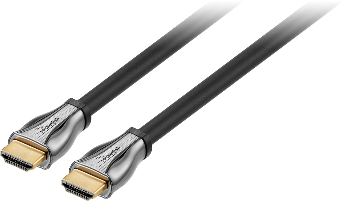 Rocketfish™ - 2' 8K Ultra High Speed HDMI 2.1 Certified Cable - Black