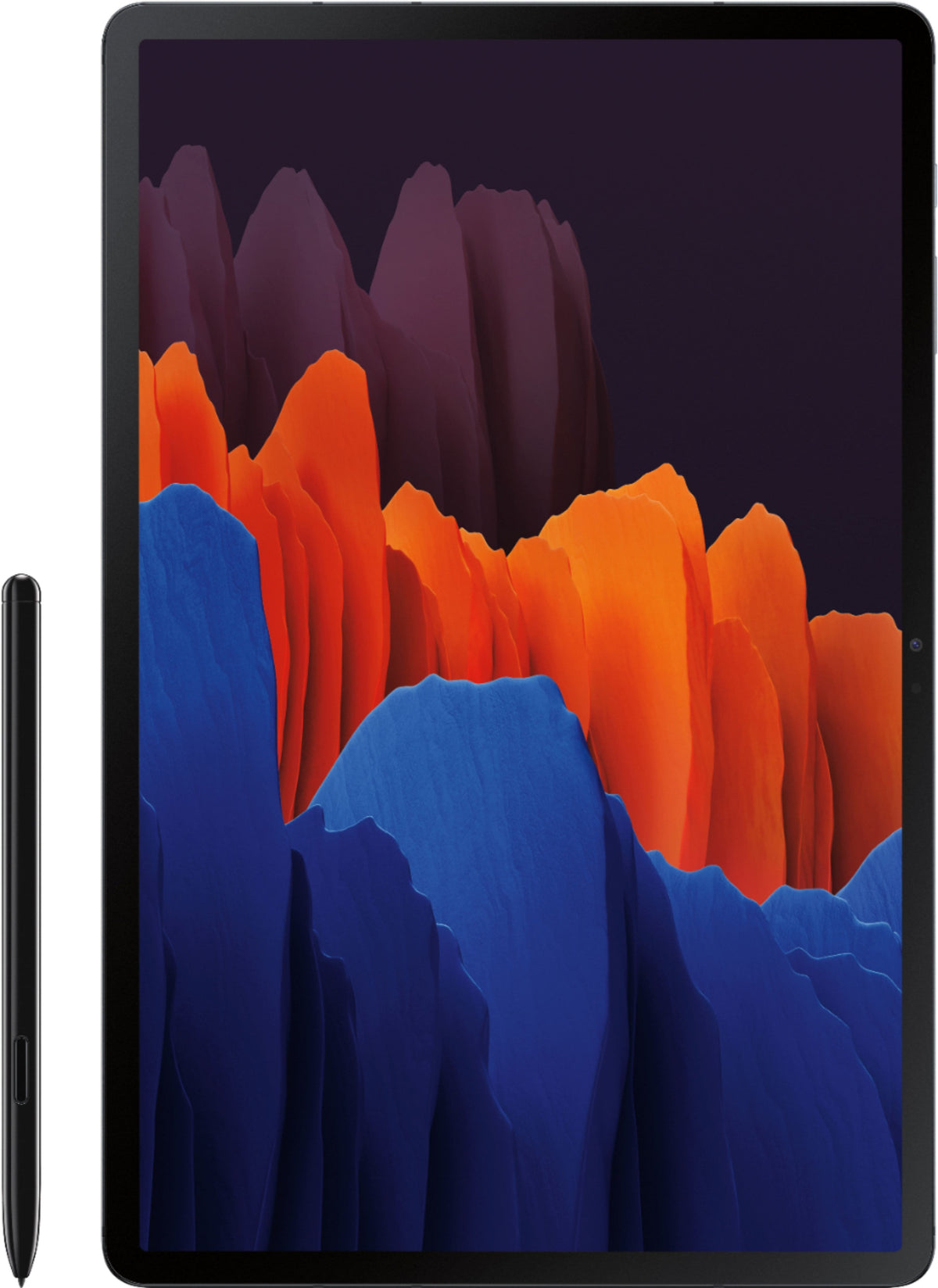Samsung - Geek Squad Refurbished Good - Galaxy Tab S7 Plus 12.4” 128GB With S Pen Wi-Fi Verizon 5G - Mystic Black