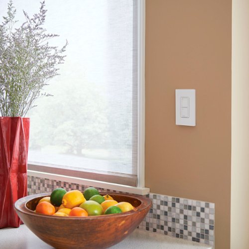 Lutron - Caseta Smart Switch Kit with Remote 3-Way (2 Points of Control) - White