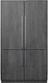 Dacor - 42 in. Wide 23.5 Cu Ft 4-Door Flex French Door Built In Refrigerator with FreshZone Drawer and Precise Cooling - Custom Panel Ready