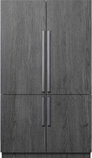 Dacor - 42 in. Wide 23.5 Cu Ft 4-Door Flex French Door Built In Refrigerator with FreshZone Drawer and Precise Cooling - Custom Panel Ready