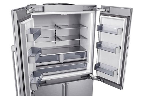 Dacor - 42 in. Wide 23.5 Cu Ft 4-Door Flex French Door Built In Refrigerator with FreshZone Drawer and Precise Cooling - Custom Panel Ready