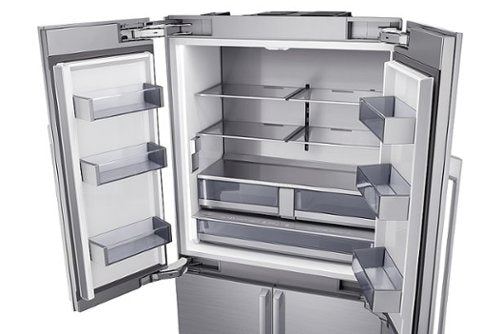 Dacor - 42 in. Wide 23.5 Cu Ft 4-Door Flex French Door Built In Refrigerator with FreshZone Drawer and Precise Cooling - Custom Panel Ready