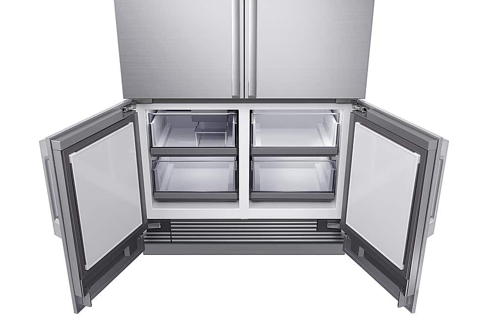 Dacor - 42 in. Wide 23.5 Cu Ft 4-Door Flex French Door Built In Refrigerator with FreshZone Drawer and Precise Cooling - Custom Panel Ready
