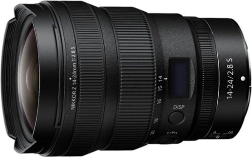 NIKKOR Z 14-24mm f/2.8 S Zoom Lens for Nikon Z Cameras - Black