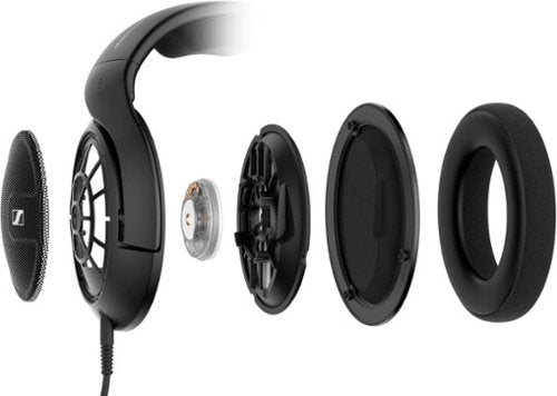 Sennheiser - HD 560S Wired Over-the-Ear Audiophile Headphones - Black