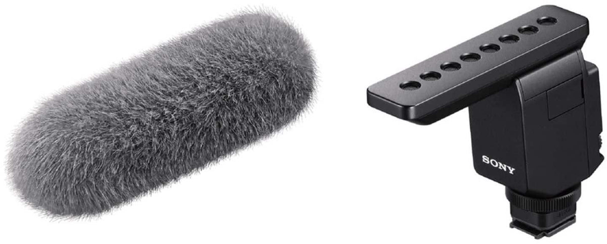Sony - ECMB1M Omnidirectional Shotgun Microphone - Black