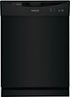 Frigidaire - 24" Front Control Built-In Dishwasher with Energy Saver Dry, 62dba - Black