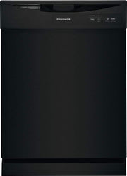 Frigidaire - 24" Front Control Built-In Dishwasher with Energy Saver Dry, 62dba - Black