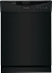 Frigidaire - 24" Front Control Built-In Dishwasher with Energy Saver Dry, 62dba - Black