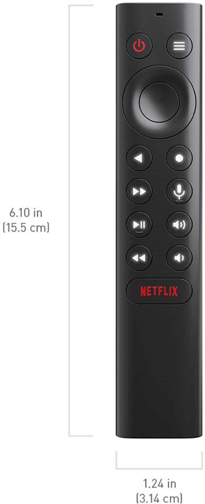 NVIDIA - SHIELD Remote with Voice - Black