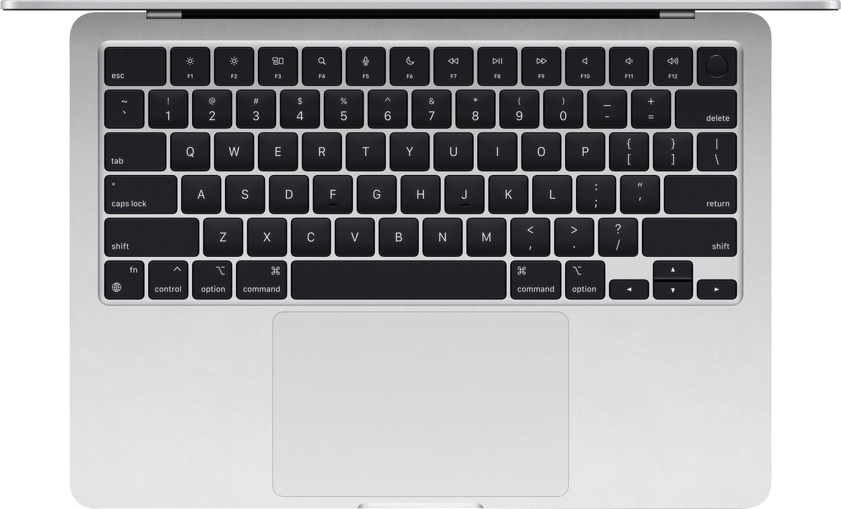Apple - Geek Squad Certified Refurbished MacBook Air 13-inch Apple M3 chip Built for Apple Intelligence- 16GB Memory - 256GB SSD - Silver