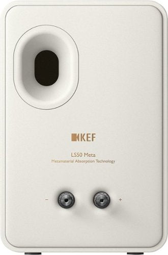 KEF - LS50 Meta Bookshelf Speakers (Pair) - White