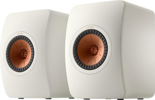 KEF - LS50 Meta Bookshelf Speakers (Pair) - White
