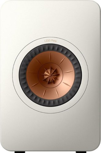 KEF - LS50 Meta Bookshelf Speakers (Pair) - White