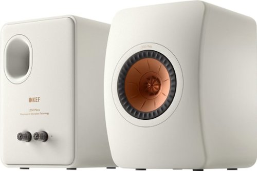 KEF - LS50 Meta Bookshelf Speakers (Pair) - White
