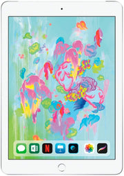Apple - Certified Refurbished iPad (6th Generation) (2018) Wi-Fi - 32GB - Silver