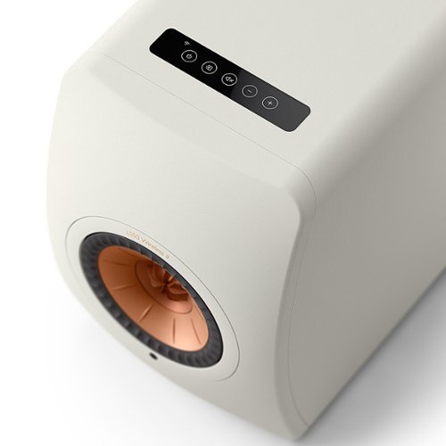 KEF - LS50 WIRELESS II Bookshelf Speakers (Pair) - White