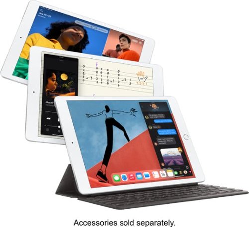 Apple - Geek Squad Certified Refurbished 10.2-Inch iPad with Wi-Fi - 32GB - Gold
