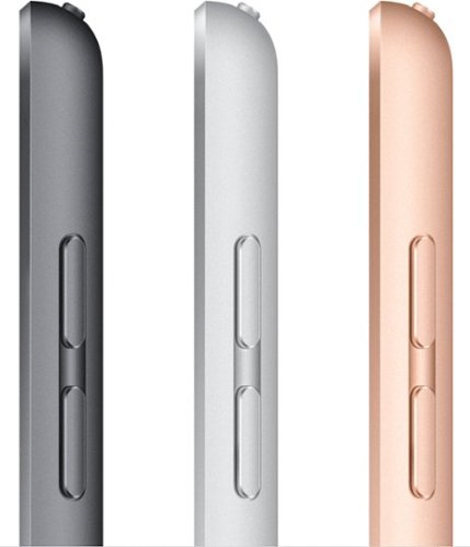 Apple - Geek Squad Certified Refurbished 10.2-Inch iPad with Wi-Fi - 32GB - Gold