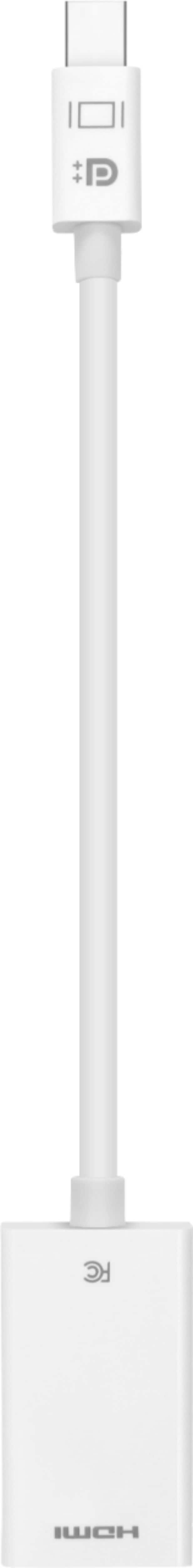 Best Buy essentials™ - Mini DisplayPort to HDMI Adapter - White