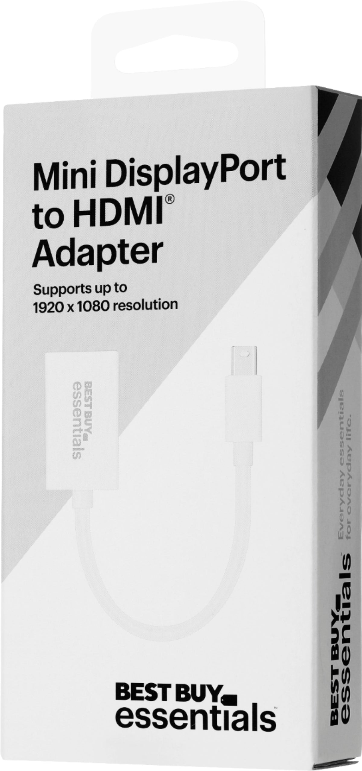 Best Buy essentials™ - Mini DisplayPort to HDMI Adapter - White