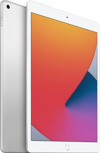 Apple - Geek Squad Certified Refurbished 10.2-Inch iPad with Wi-Fi - 128GB - Silver