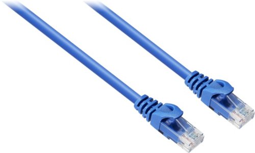 Best Buy essentials™ - 50' Cat-6 Ethernet Cable - Blue